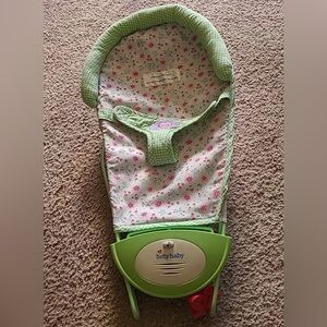 Bitty Baby American Girl Doll Musical Vibrating Bouncer Seat Works Fits 15” Doll